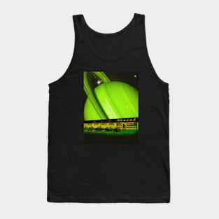 Saturn Motel - Space Aesthetic, Retro Futurism, Sci-Fi Tank Top